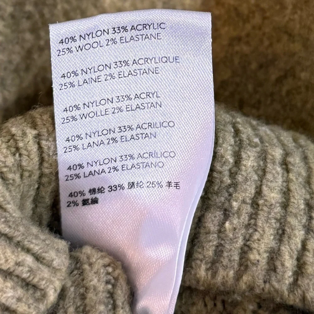 Free People Wool Blend Echo Sweater Small